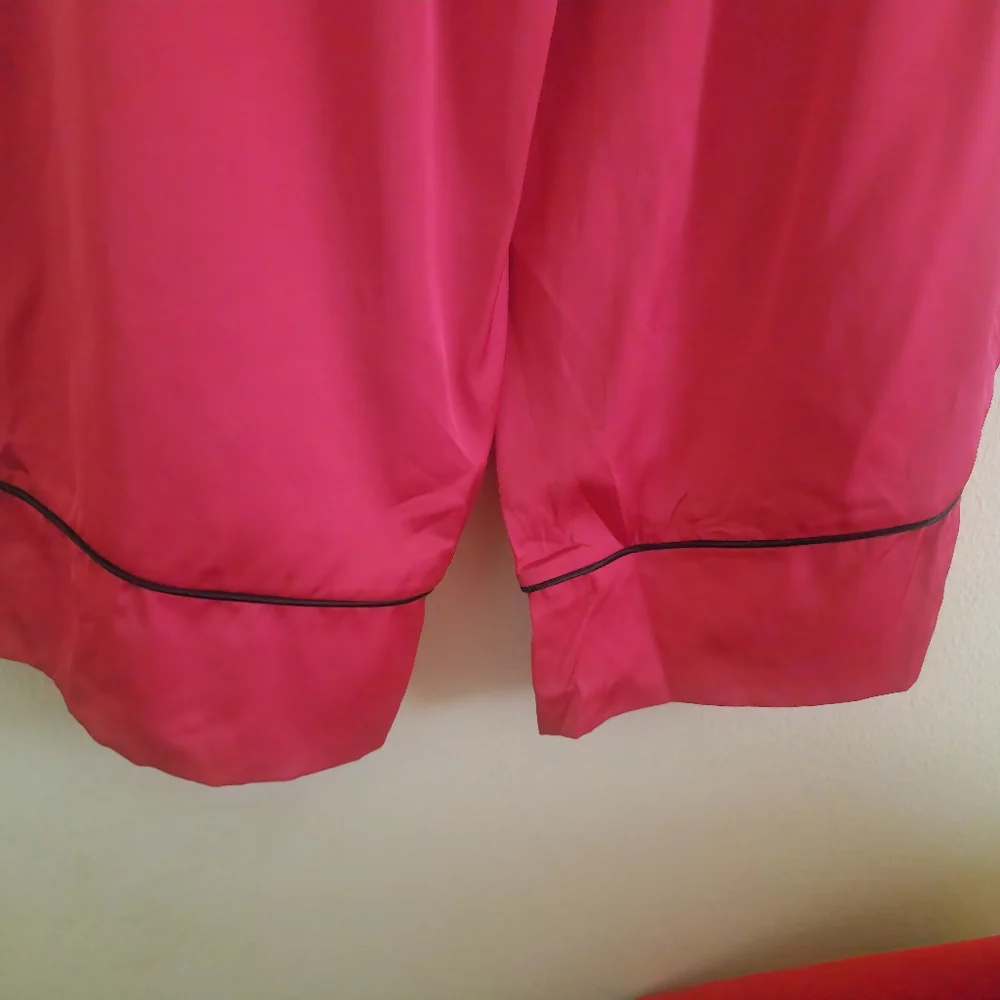 ZARA X BARBIE THE MOVIE WARNERBROS. SATIN EFFECT PANTs pink BNWT